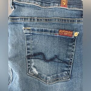 7 for Mankind Josefina skinny boyfriend jean, size 26